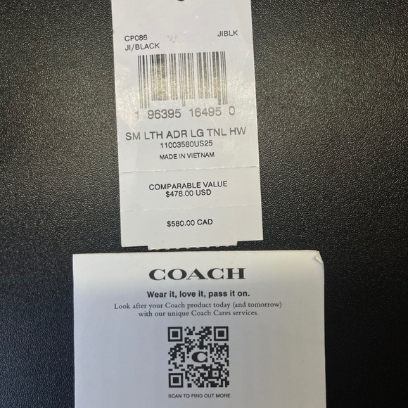 Black Coach Bag - Picture 6 of 6